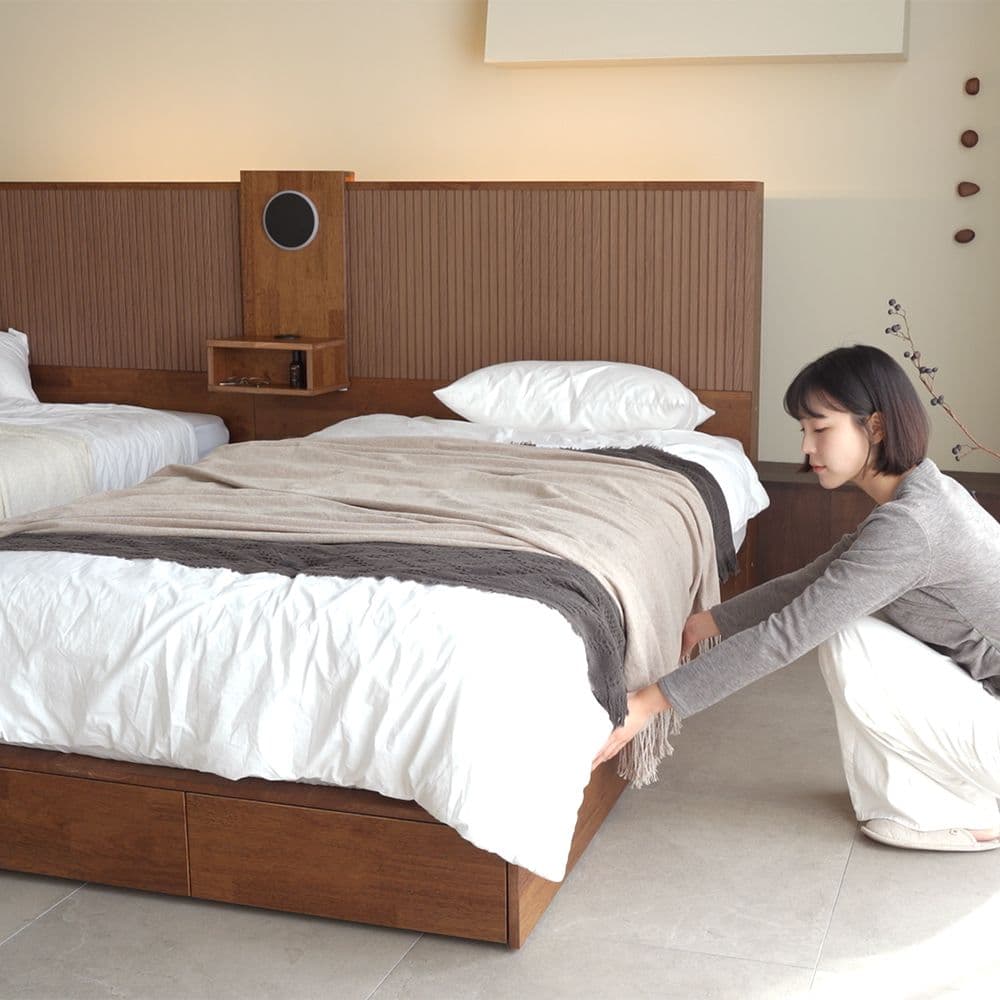 듀엘라 슬라이딩 트윈 침대 프레임 가격 추적 도모디자인 듀엘라 슬라이딩 트윈 침대 프레임 - 최저가 1,064,000원 (40% 할인)